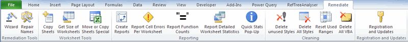 Excel File Remediation Tool 